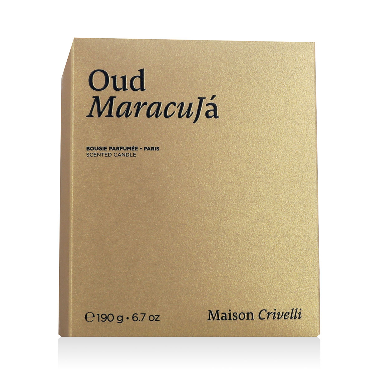 Maison Crivelli Oud Maracuj&aacute; 190g NI&Scaron;INIAI kvepianti žvakė