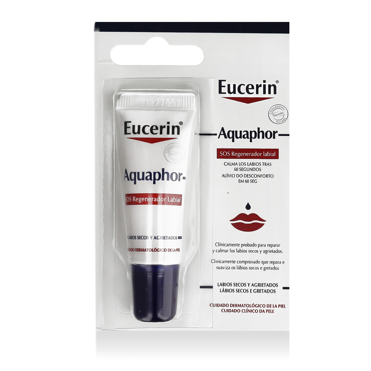 Eucerin Aquaphor SOS Lip Balm Lūpų balzamas Moterims
