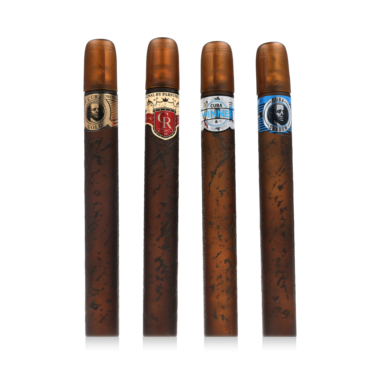 Cuba Cuba Set,Gold,Royal,Shadow Men,Winner Cuba Cuba Set EDT Gold 35 ml + EDT Royal 35 ml + EDT Winner 35 ml + EDT Shadow 35 ml (man) Kvepalai Vyrams Rinkinys