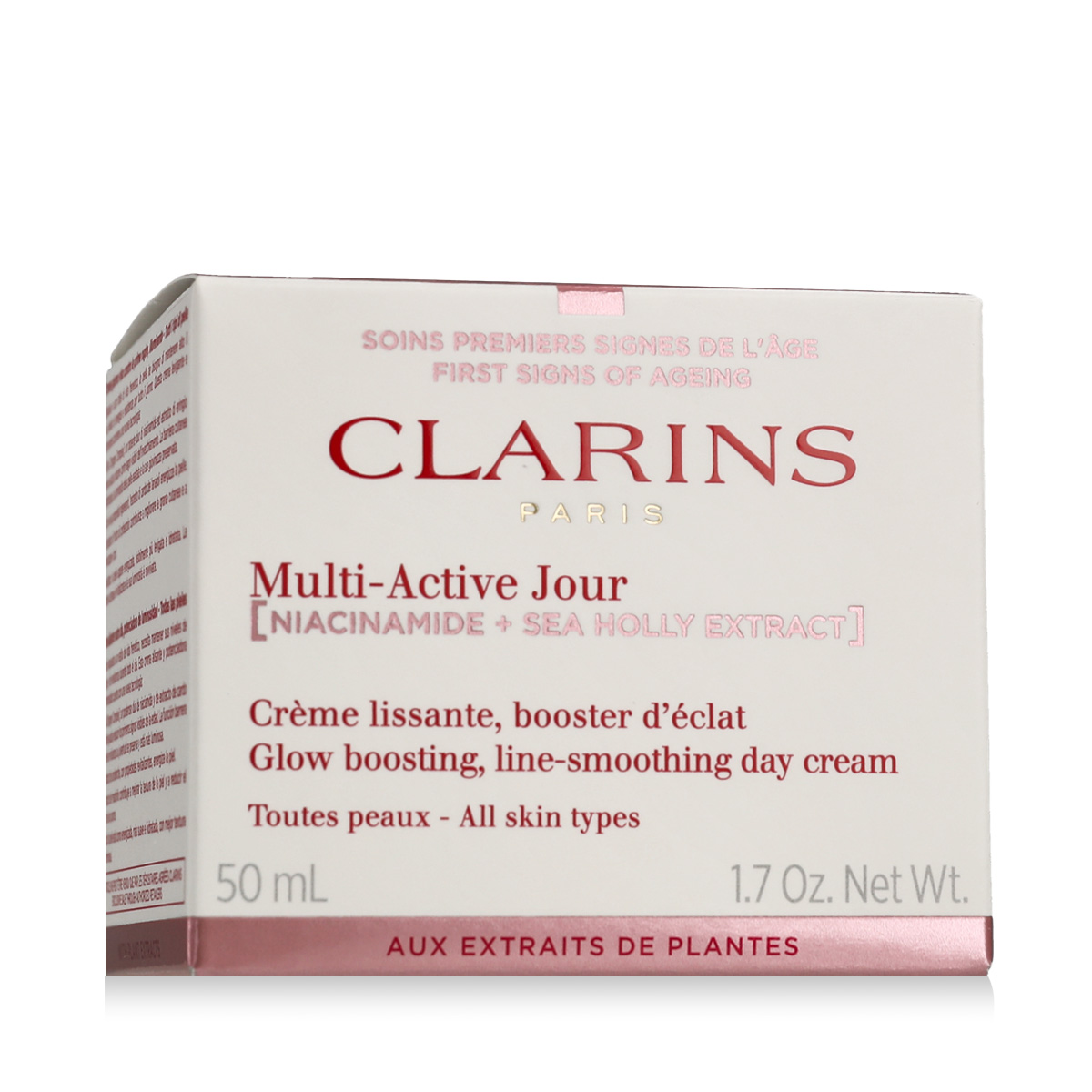 Clarins Multi-active day cream for all skin types Multi-Active (Multi-Active Jour) 50 ml 50ml vietinės priežiūros priemonė