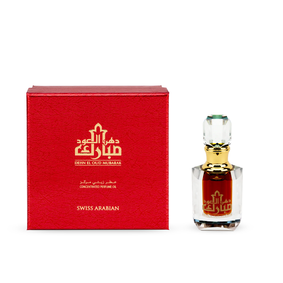 Swiss Arabian Dehn El Oud Mubarak Parfumuotas aliejus Aliejiniai kvepalai Unisex