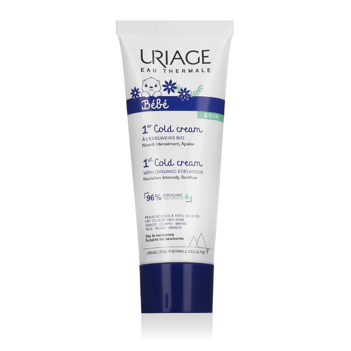 Uriage B&eacute;b&eacute; 75ml plaukų kremas