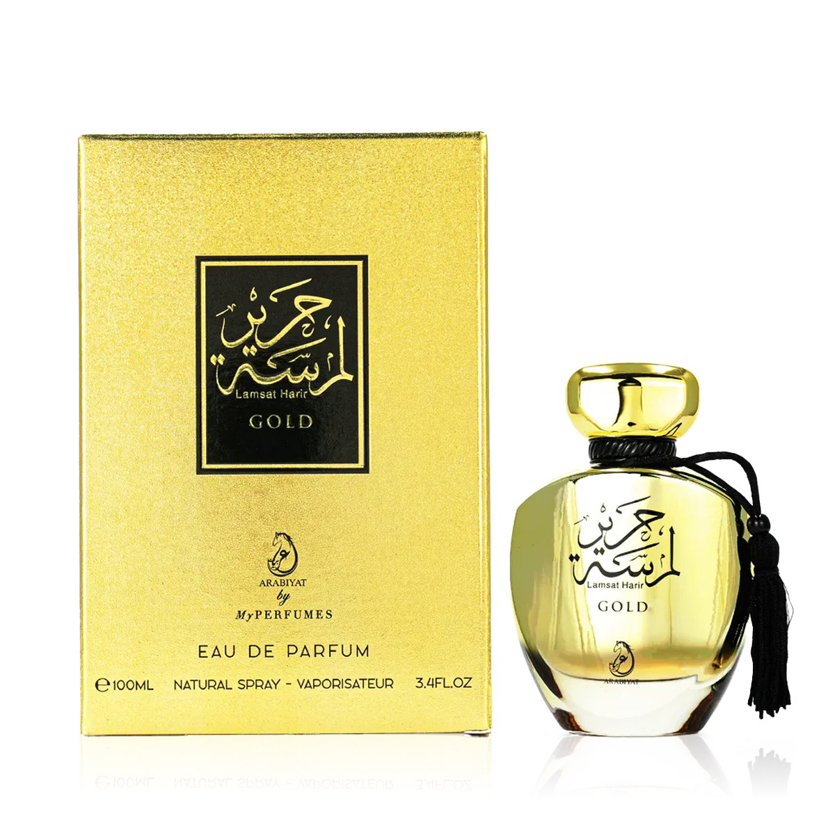 Arabiyat Prestige Lamsat Harir Gold 100ml kvepalai Unisex EDP