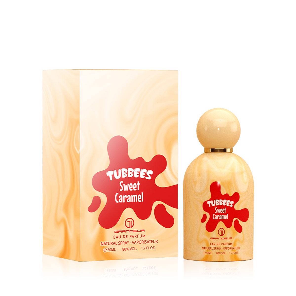Grandeur Grandeur Tubbees Sweet Caramel Eau De Parfum 50 ml (unisex) 50ml kvepalai Unisex EDP