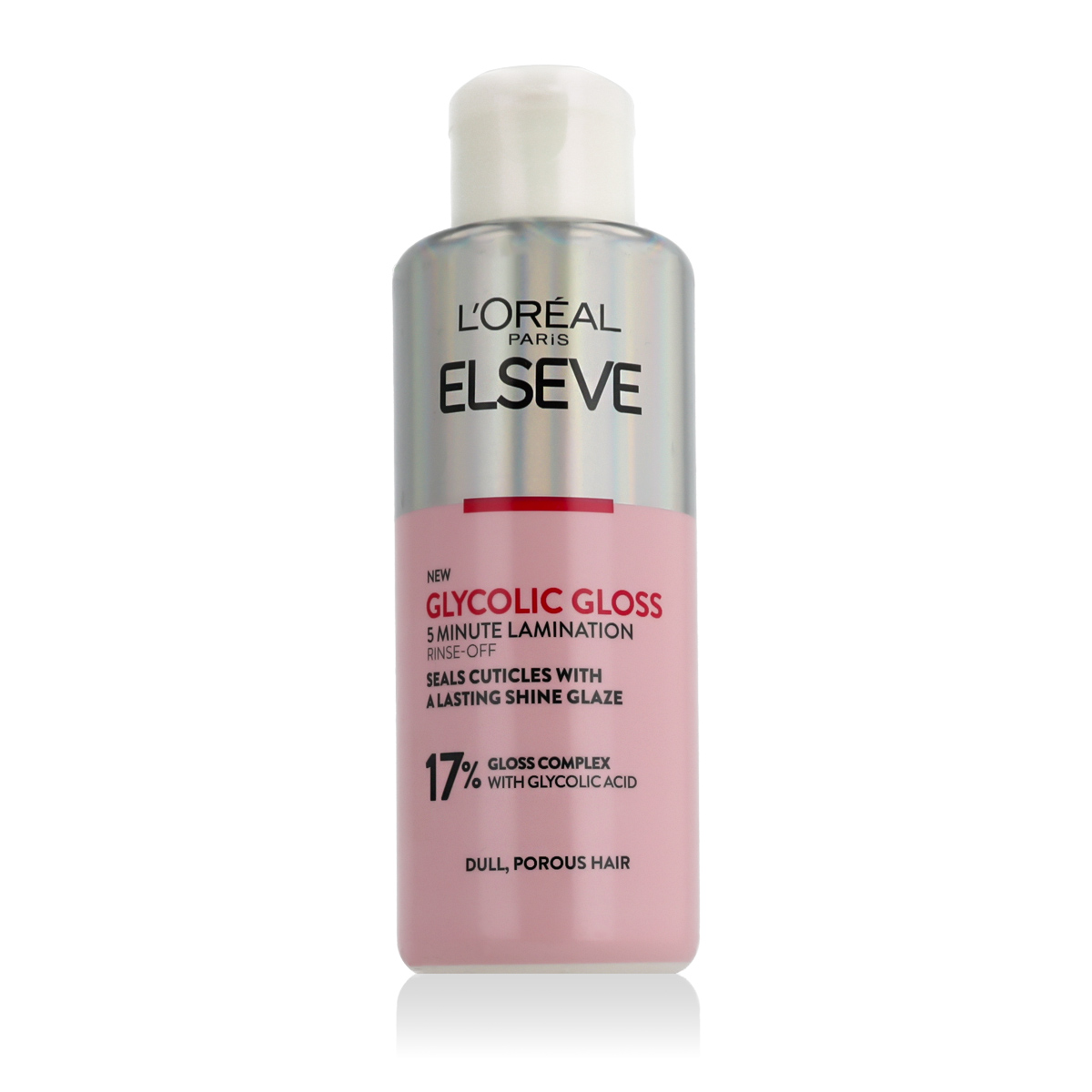 L`oreal Elseve Glycolic Gloss 5 Minute Lamination Plaukų kaukė Priemonė nuo plaukų pūtimosi Moterims