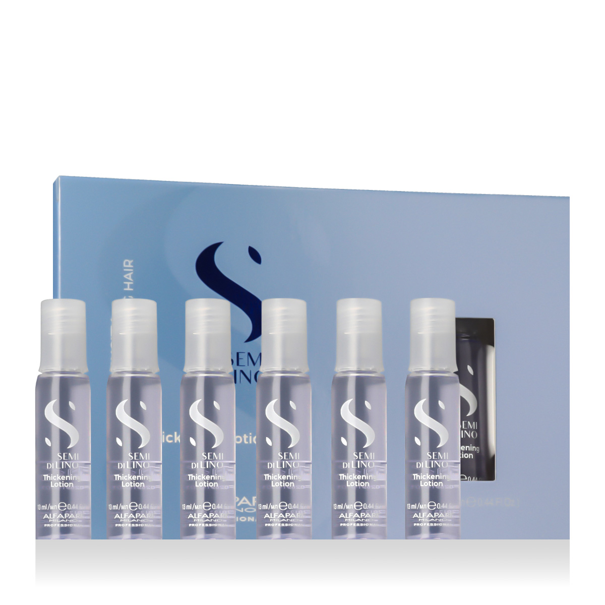 AlfaParf Milano Semi Di Lino Density Thickening Lotion 6x13ml plaukų serumas AlfaParf Milano Semi Di Lino Density Thickening Lotion 6x13ml plaukų serumas