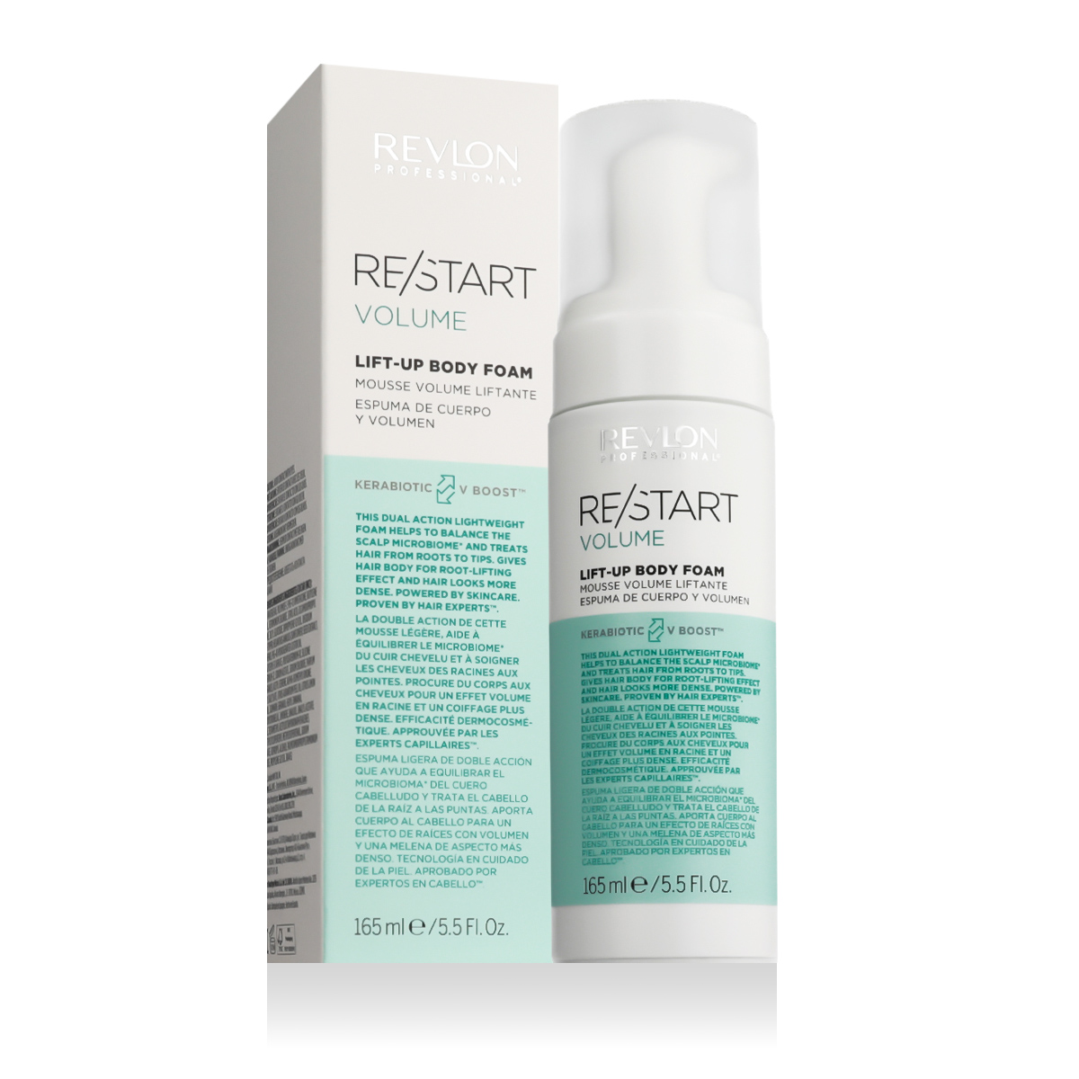 Revlon Re/Start Volume Lift-Up Body Foam Apimties suteikianti priemonė Plaukų apimtį didinanti formavimo priemonė Moterims