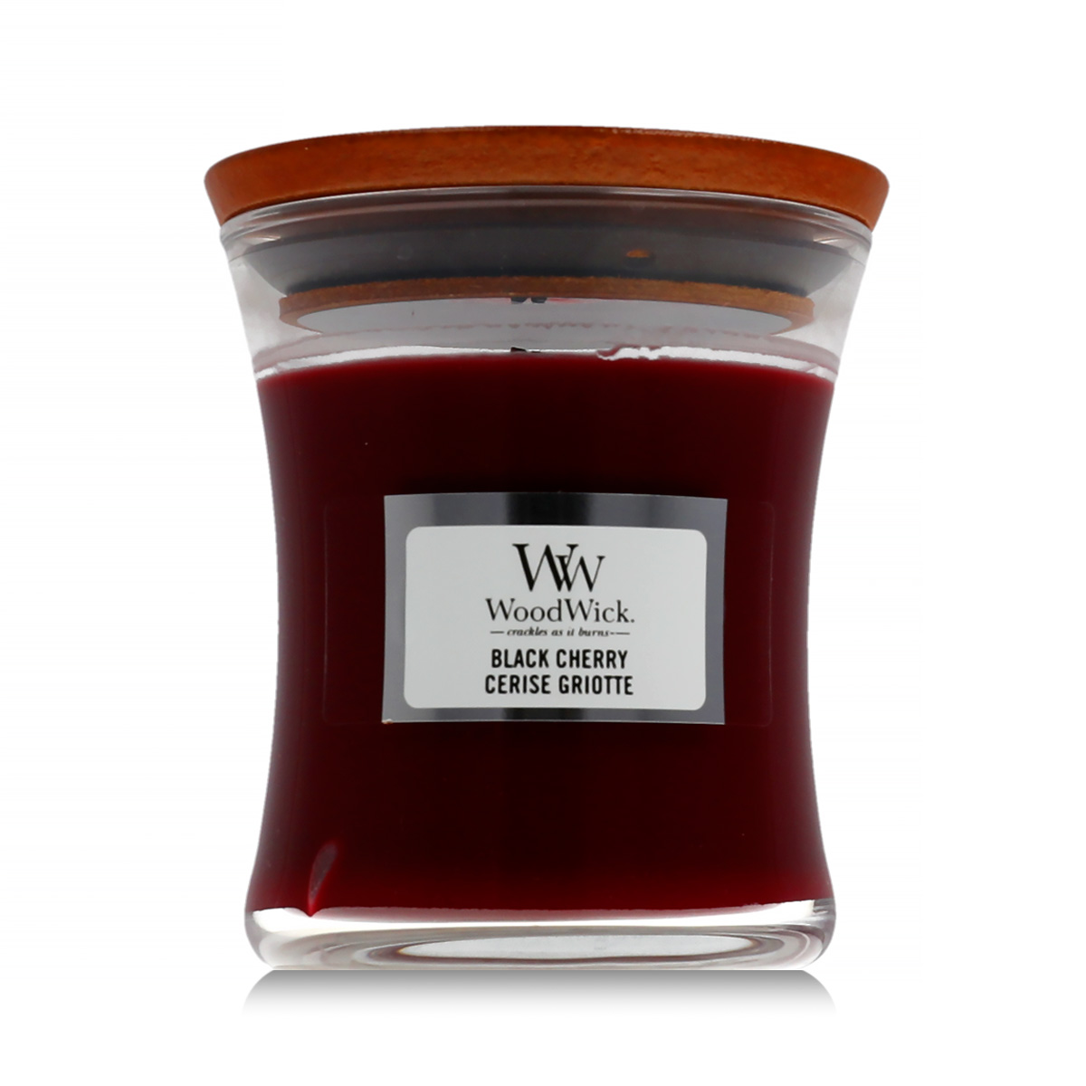 WoodWick Black Cherry Kvepianti žvakė Unisex