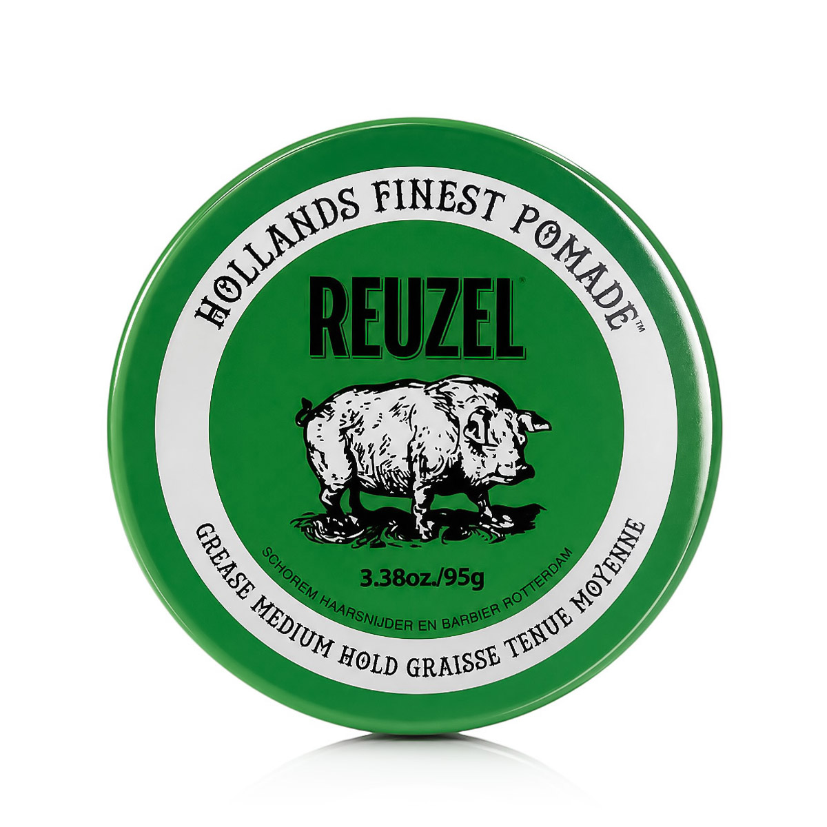 Reuzel Hollands Finest Pomade Grease Medium Hold Plaukų va&scaron;kas 95 ml