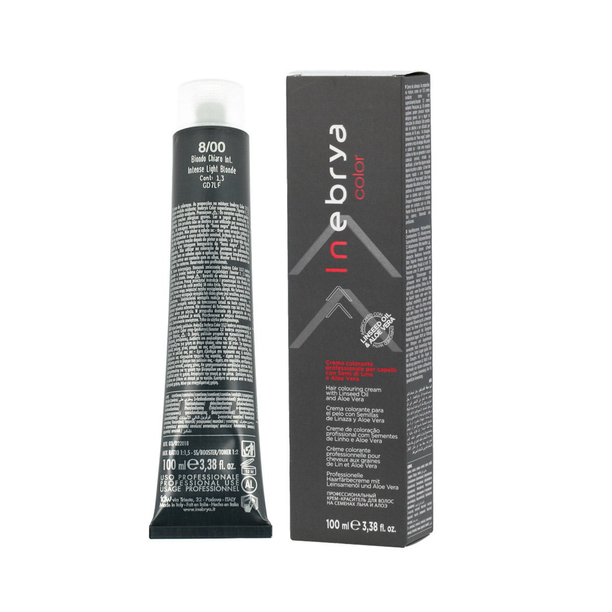 Inebrya Color 100ml plaukų dažai