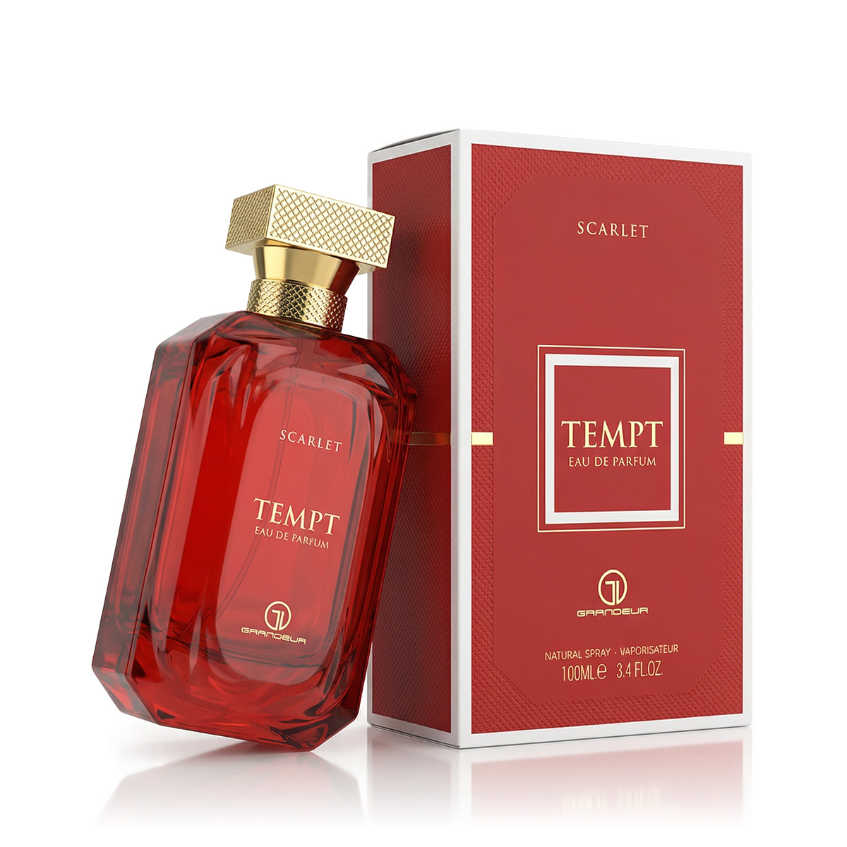 Grandeur Tempt Scarlet 100ml kvepalai Unisex EDP