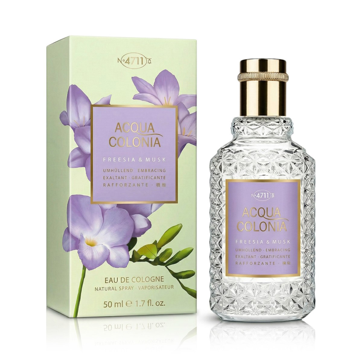 4711 Acqua Colonia Freesia & Musk 50ml kvepalai Unisex Cologne
