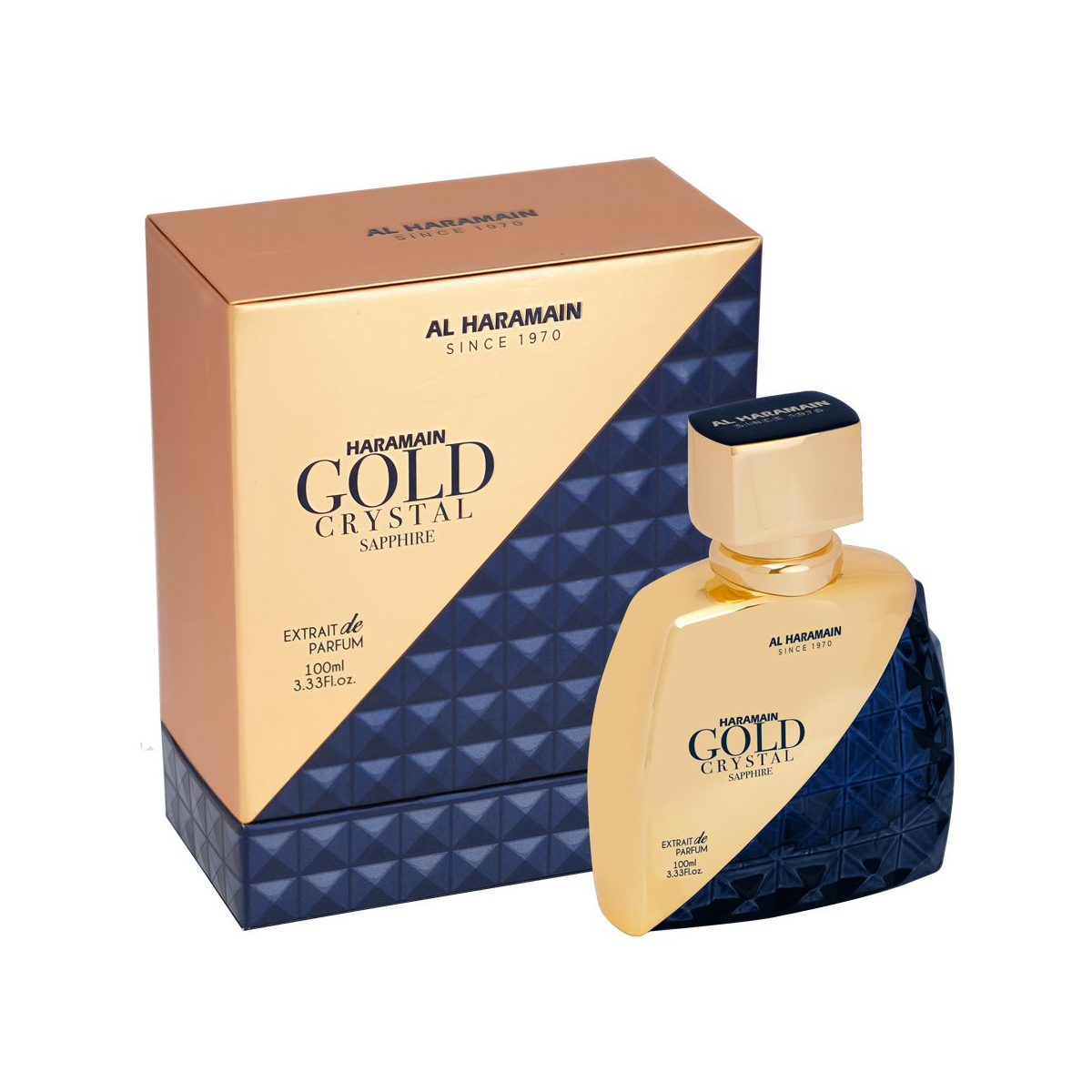 Al Haramain Haramain Gold Crystal Sapphire 100ml kvepalai Moterims