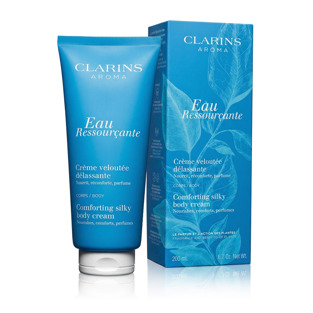 Clarins Aroma Eau Ressourcante Comforting Silky Body Cream 200ml kūno kremas
