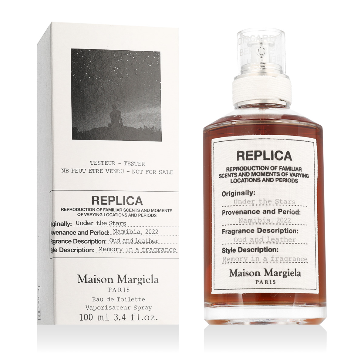 Maison margiela , Replica Under The Stars, Eau De Toilette, Unisex, 100 ml *Tester Eau De Toilette Kvepalai Unisex