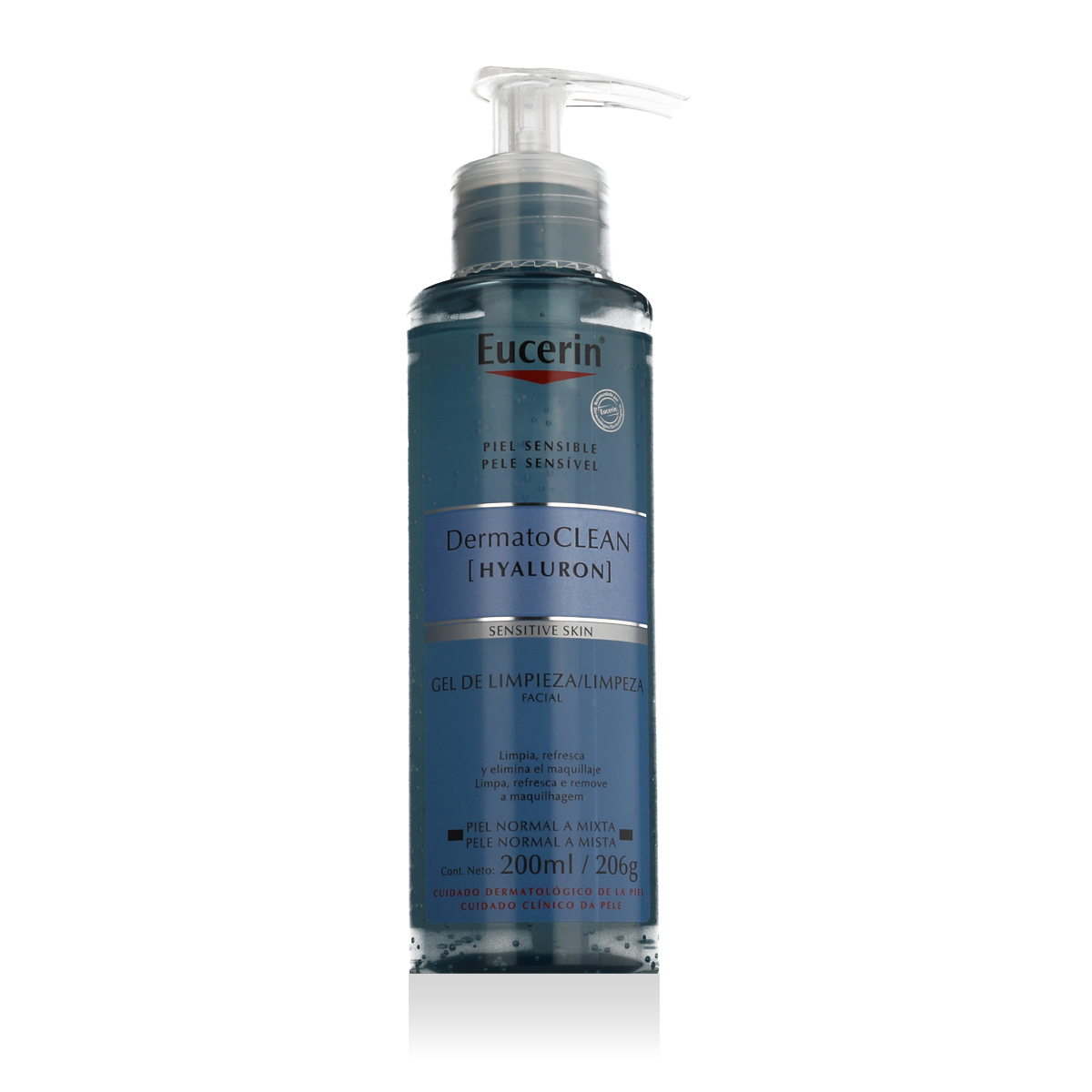 Eucerin DermatoCLEAN 200ml veido gelis