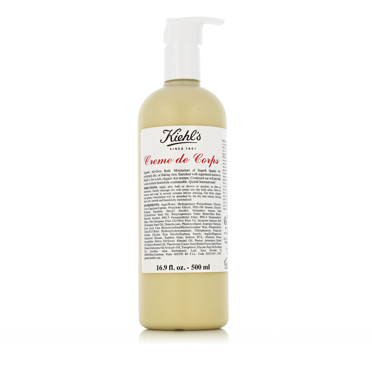 Kiehls 500ml Moterims Kiehls 500ml Moterims