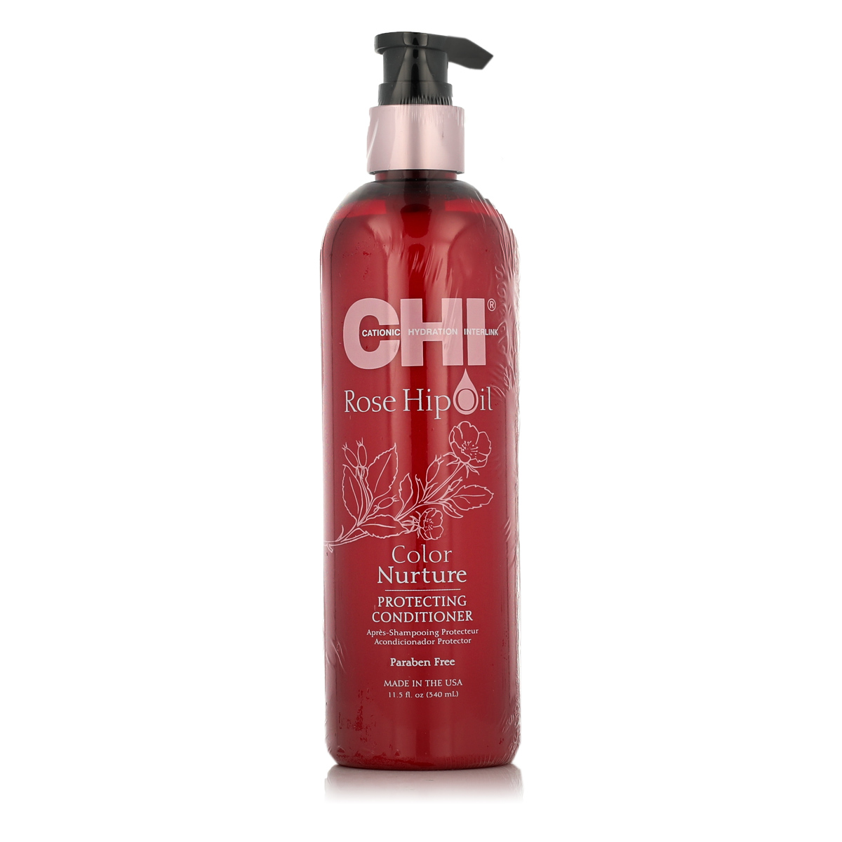 Farouk Systems CHI Rose Hip Oil Color Nurture Plaukų kondicionierius Moterims