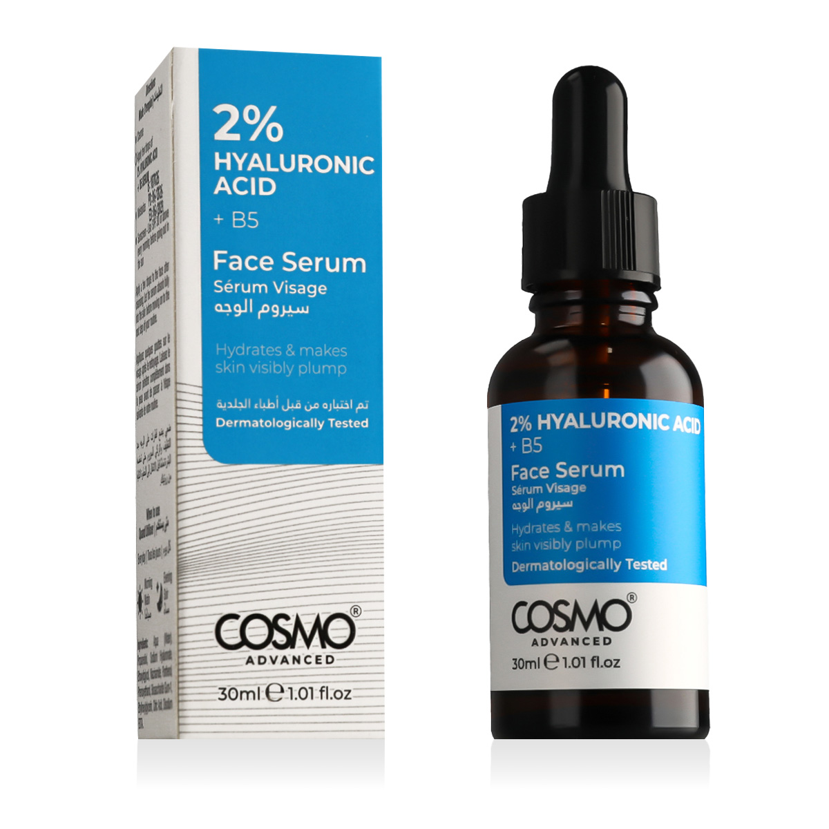 COSMO ADVANCED Face Serum 30ml veido losjonas