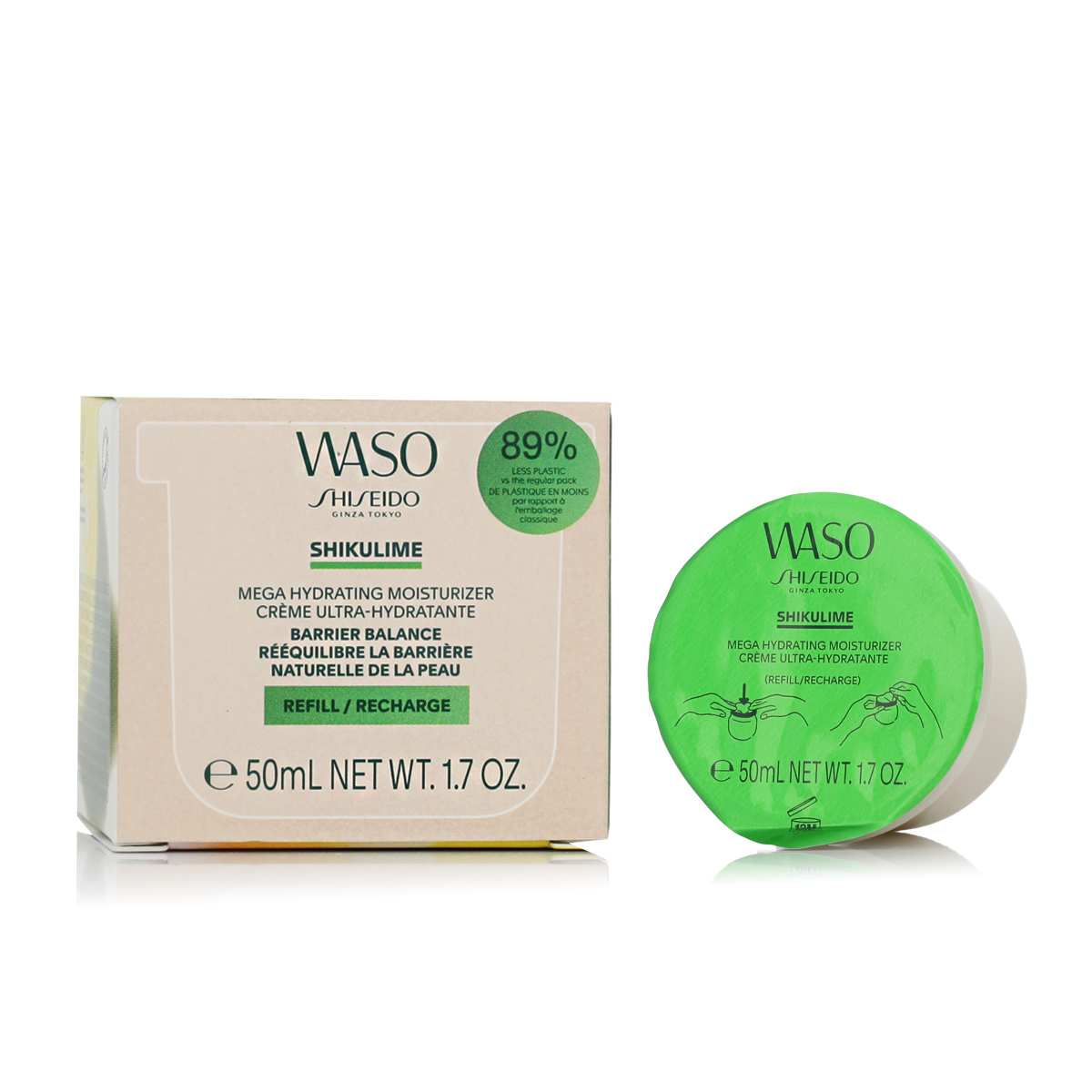 Shiseido Waso Shikulime Mega Hydrating Moisturizer Dieninis kremas Dieninis veido kremas Moterims