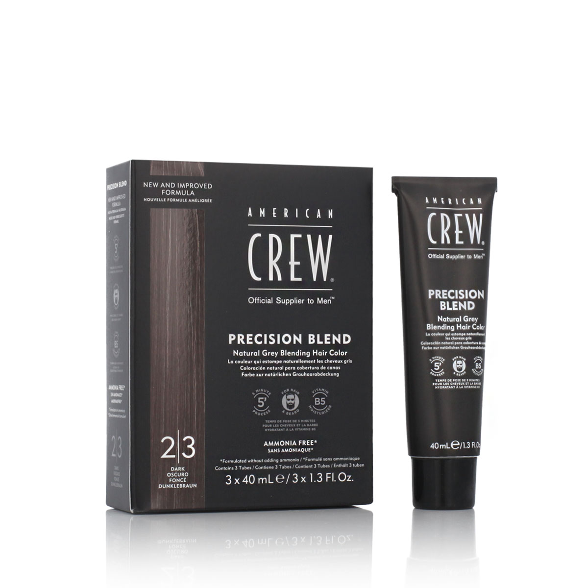 American Crew CLASSIC: PRECISION BLEND 120ml plaukų putos