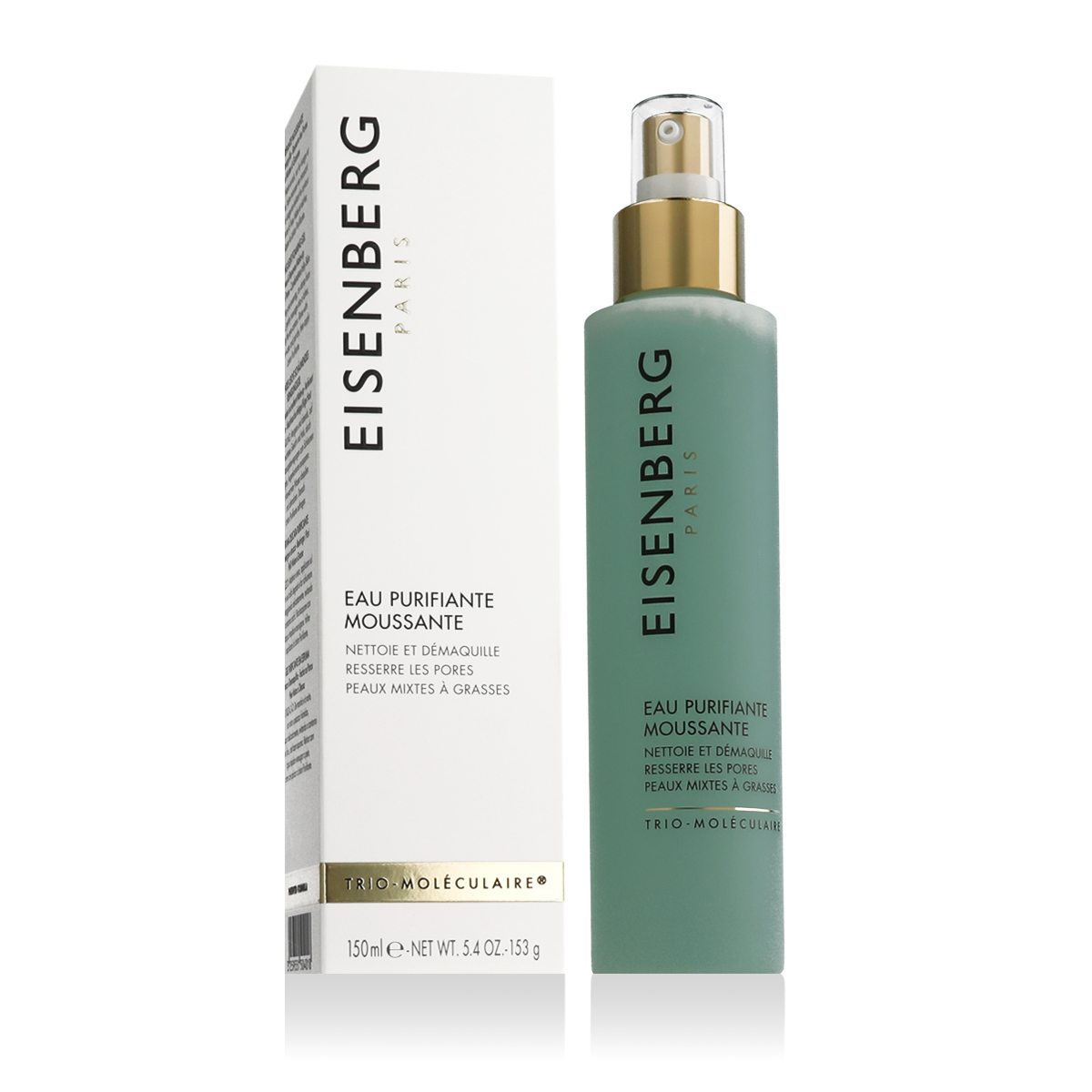 Eisenberg Purifying Light Foaming Gel Valomosios veido putos Moterims