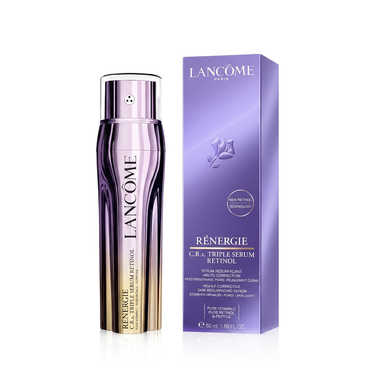 Lanc&ocirc;me R&eacute;nergie C.R.x. Triple Serum Retinol Veido priežiūra nuo senėjimo Moterims