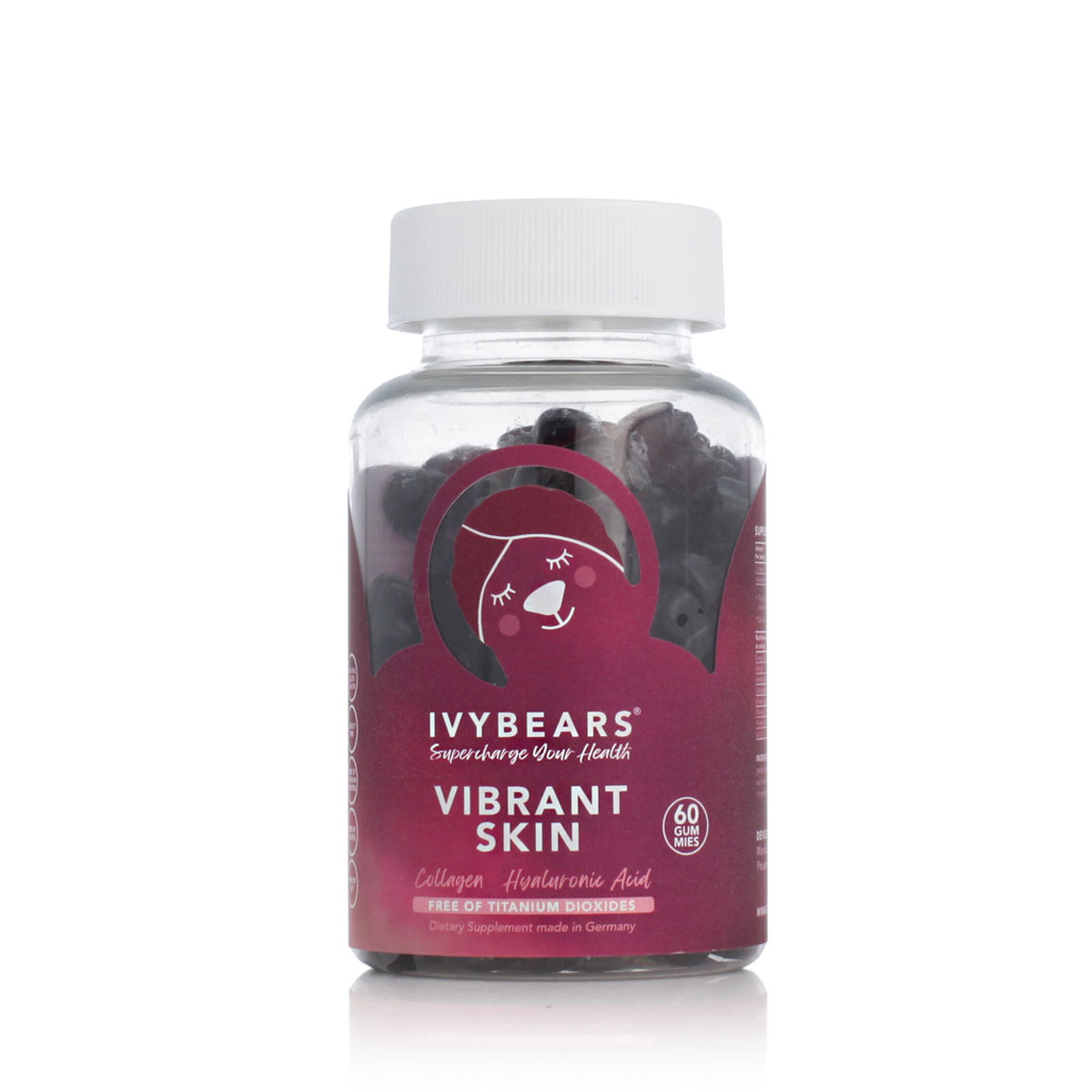IvyBears Vibrant Skin  60 vnt. maisto papildas odai