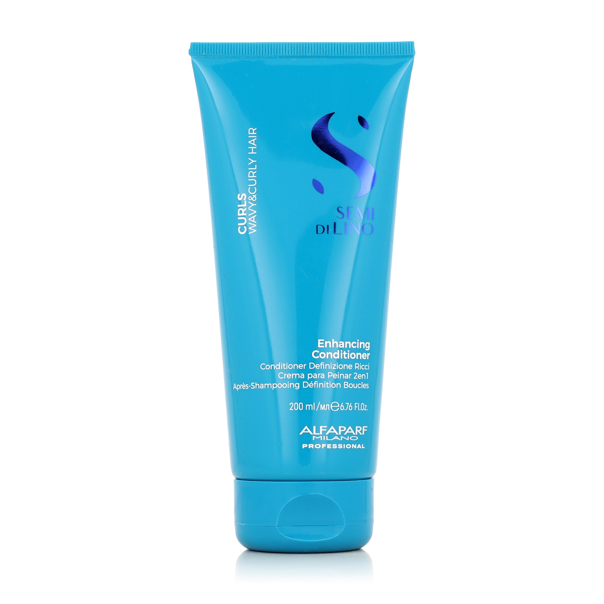 Alfaparf Milano Semi Di Lino Curls Enhancing Conditioner Plaukų kondicionierius Moterims