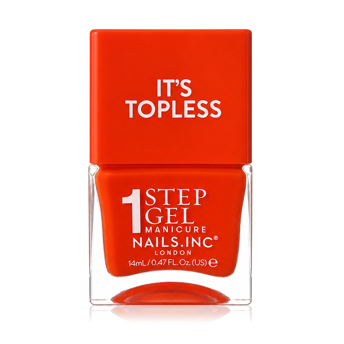 Nails Inc. It&rsquo;s Topless Nagų lakas Nagų lako valiklis