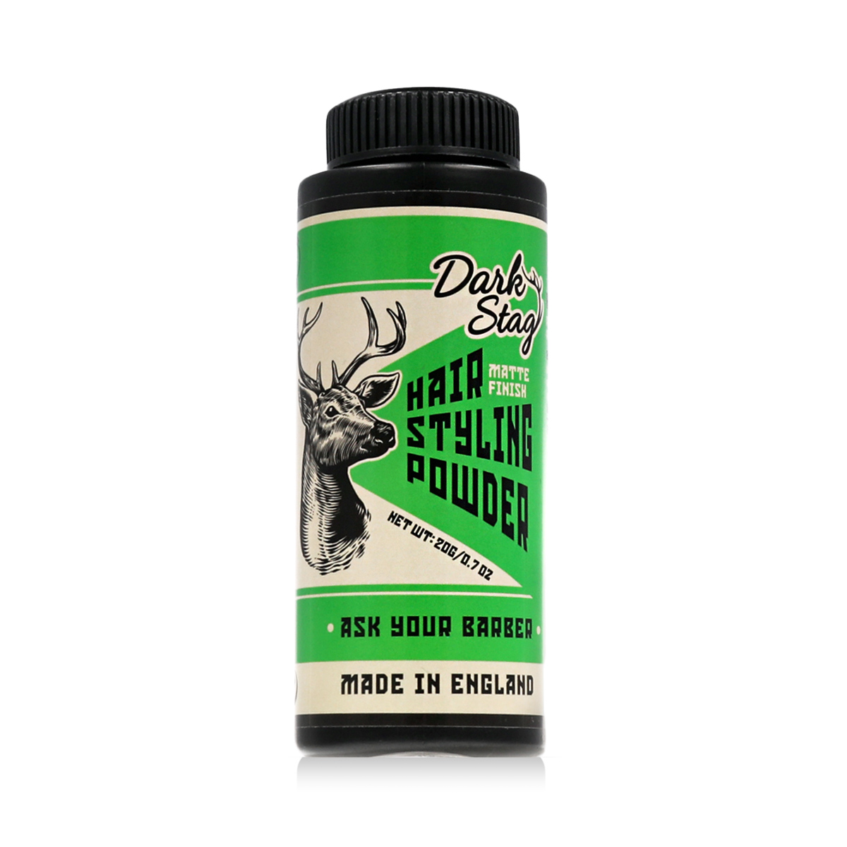 Dark Stag Hair Styling Powder Apimties suteikianti priemonė Plaukų apimtį didinanti formavimo priemonė Vyrams
