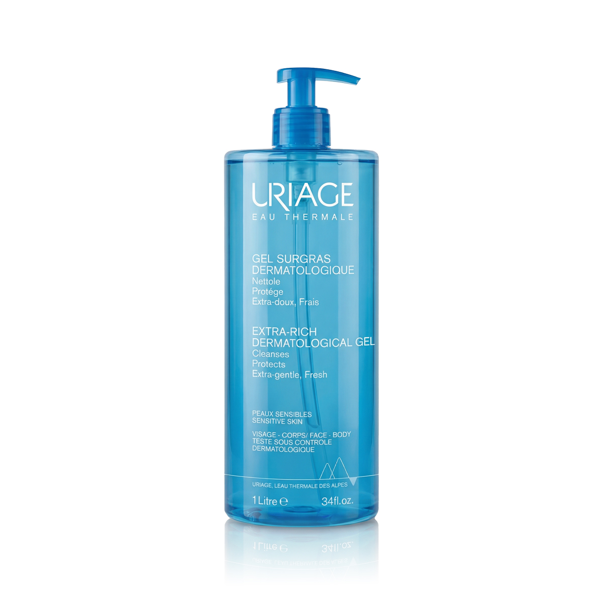 Uriage Eau Thermale 1000ml veido gelis