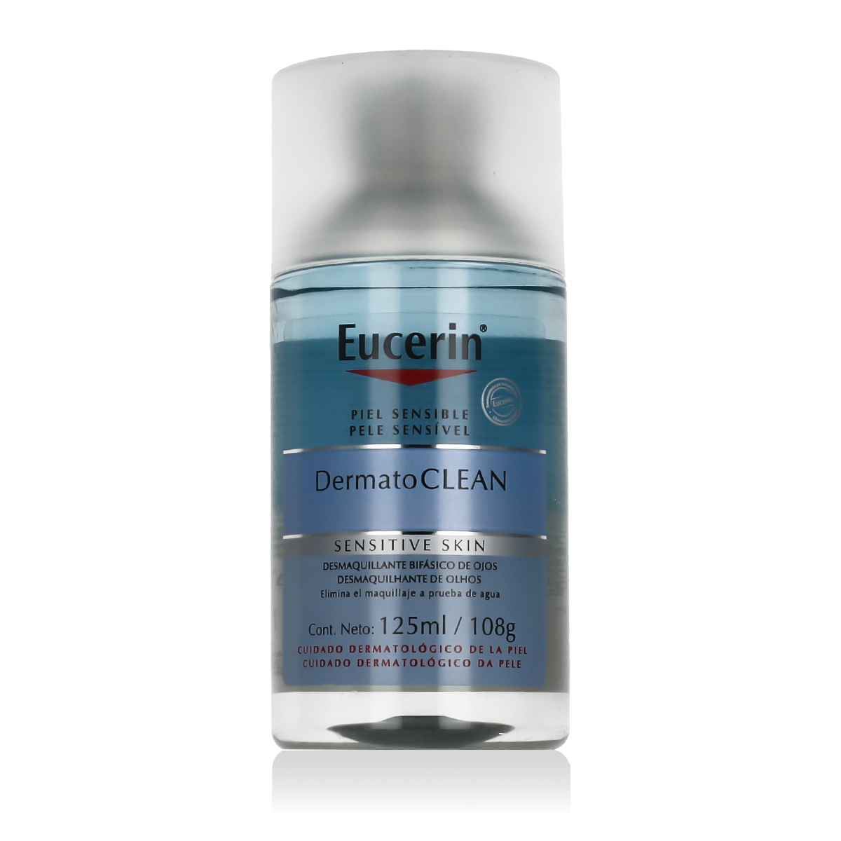 Eucerin DermatoCLEAN 125ml akių makiažo valiklis