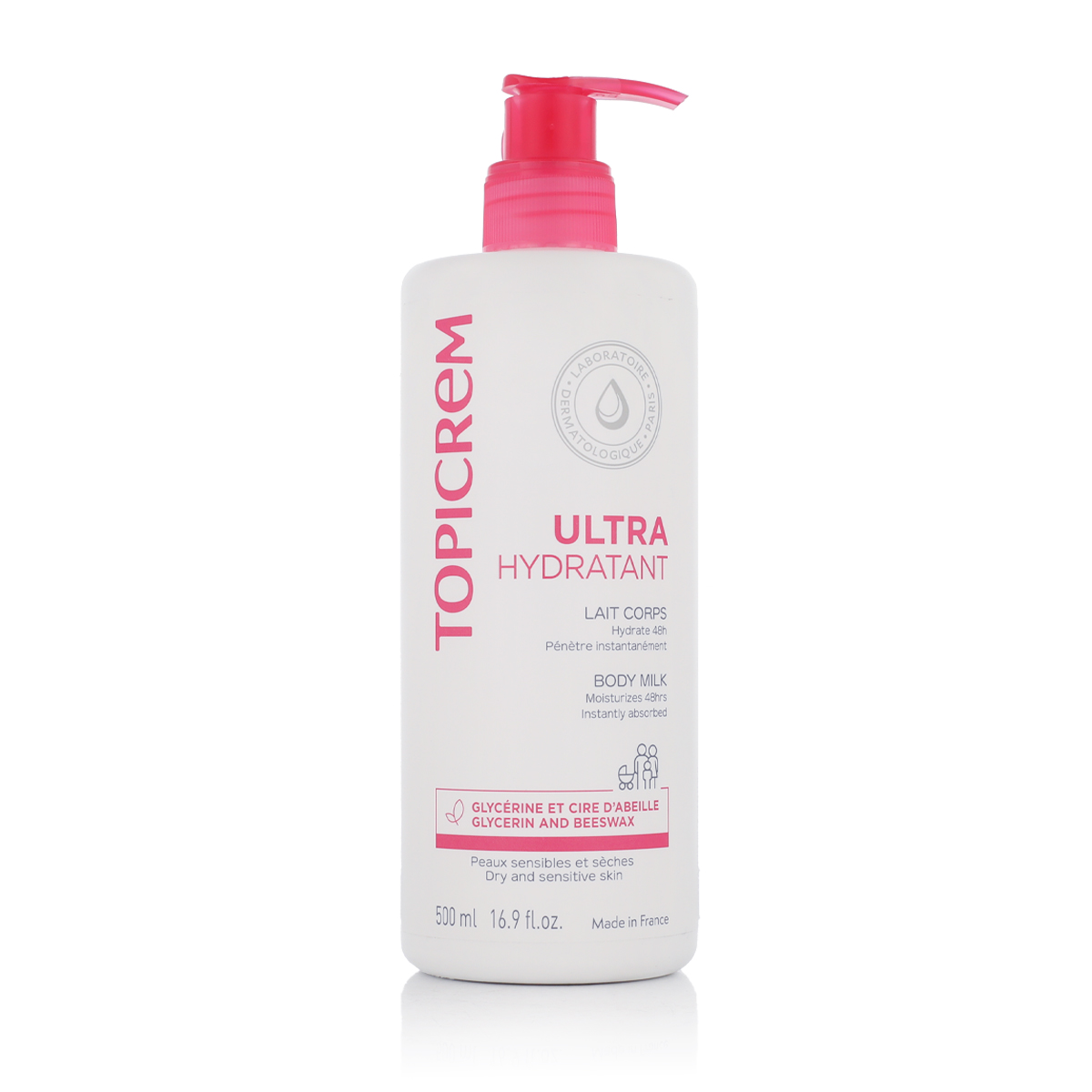 Topicrem Ultra Hydratant 500ml kūno losjonas