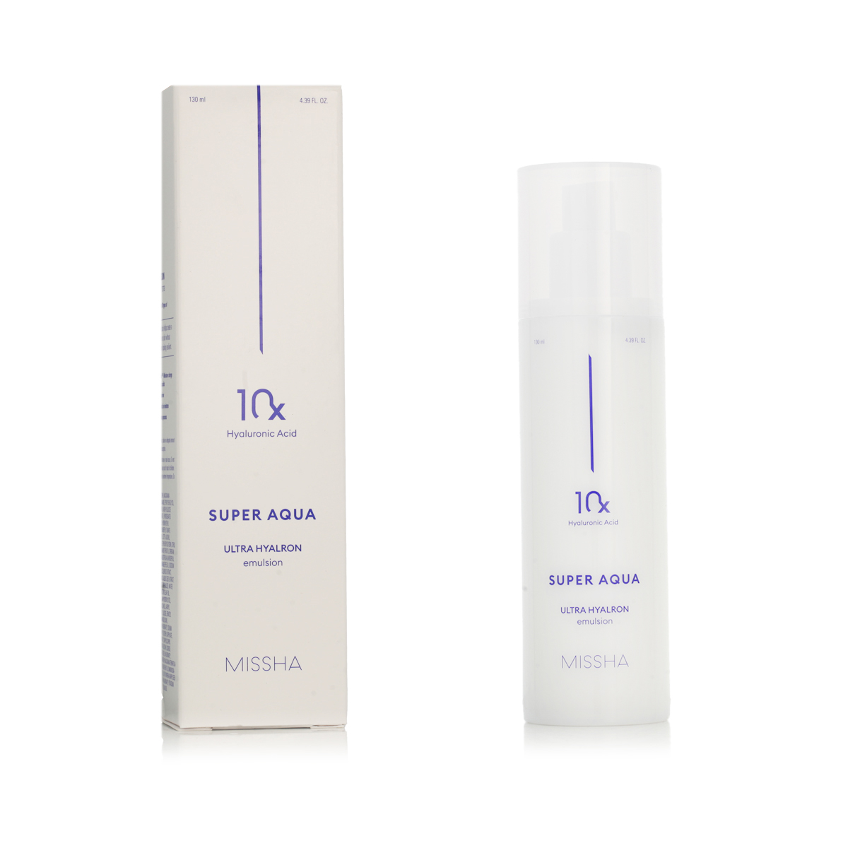Missha Super Aqua Ultra Hyalron 130ml veido emulsija
