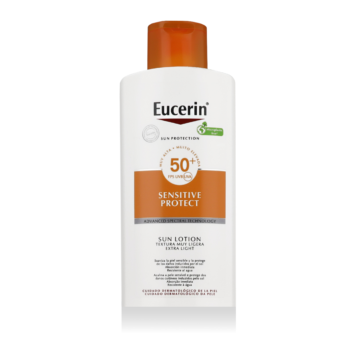 Eucerin Sun Sensitive Protect Sun Lotion 400ml įdegio losjonas Eucerin Sun Sensitive Protect Sun Lotion 400ml įdegio losjonas