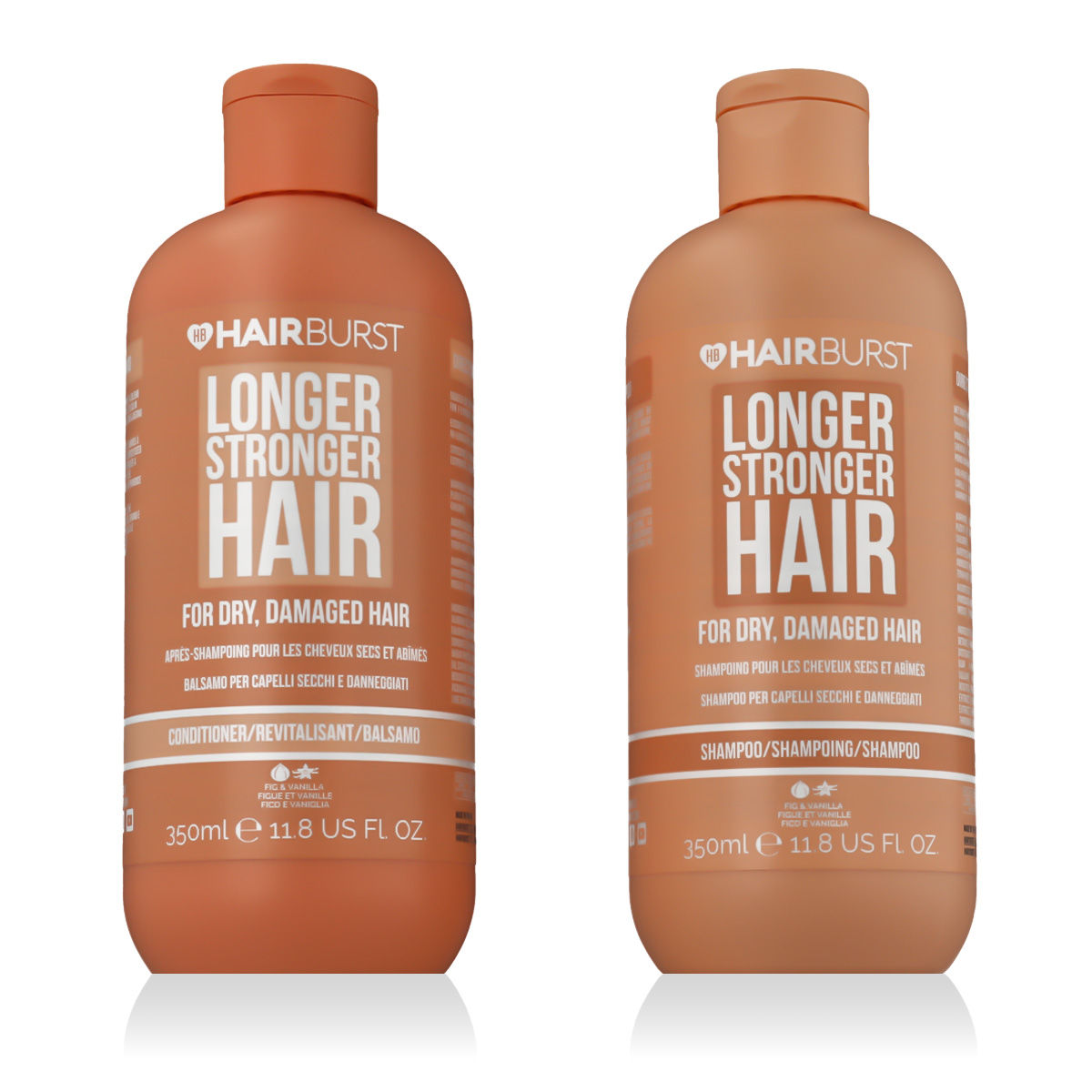 Hairburst For Dry, Damaged Hair HAIRBURST For Dry, Damaged Hair Shampoo & Conditioner set Rinkinys