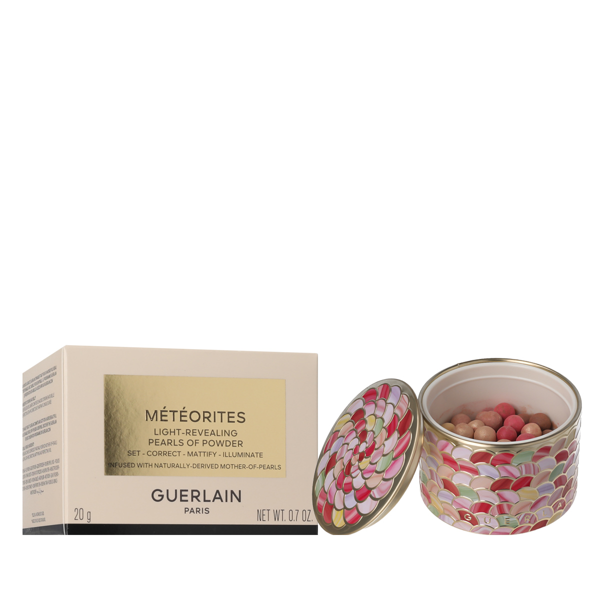 Guerlain M&eacute;t&eacute;orites Pudra Sausa, biri pudra Moterims