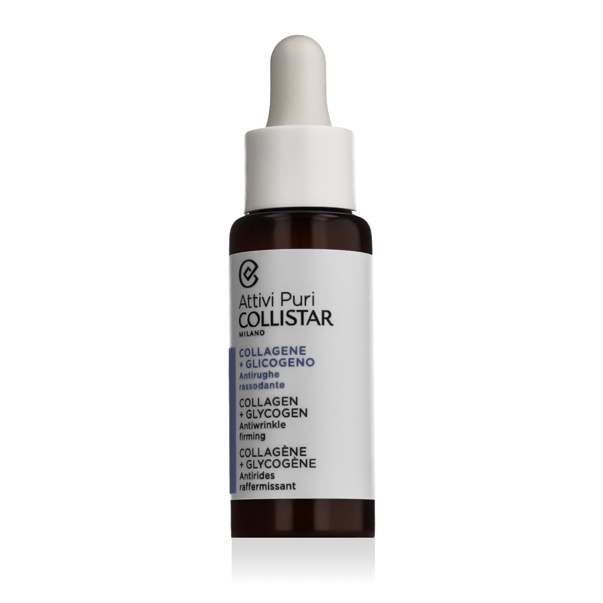 Collistar Pure Actives Collagen + Glycogen Antiwrinkle Firming Veido serumas Moterims