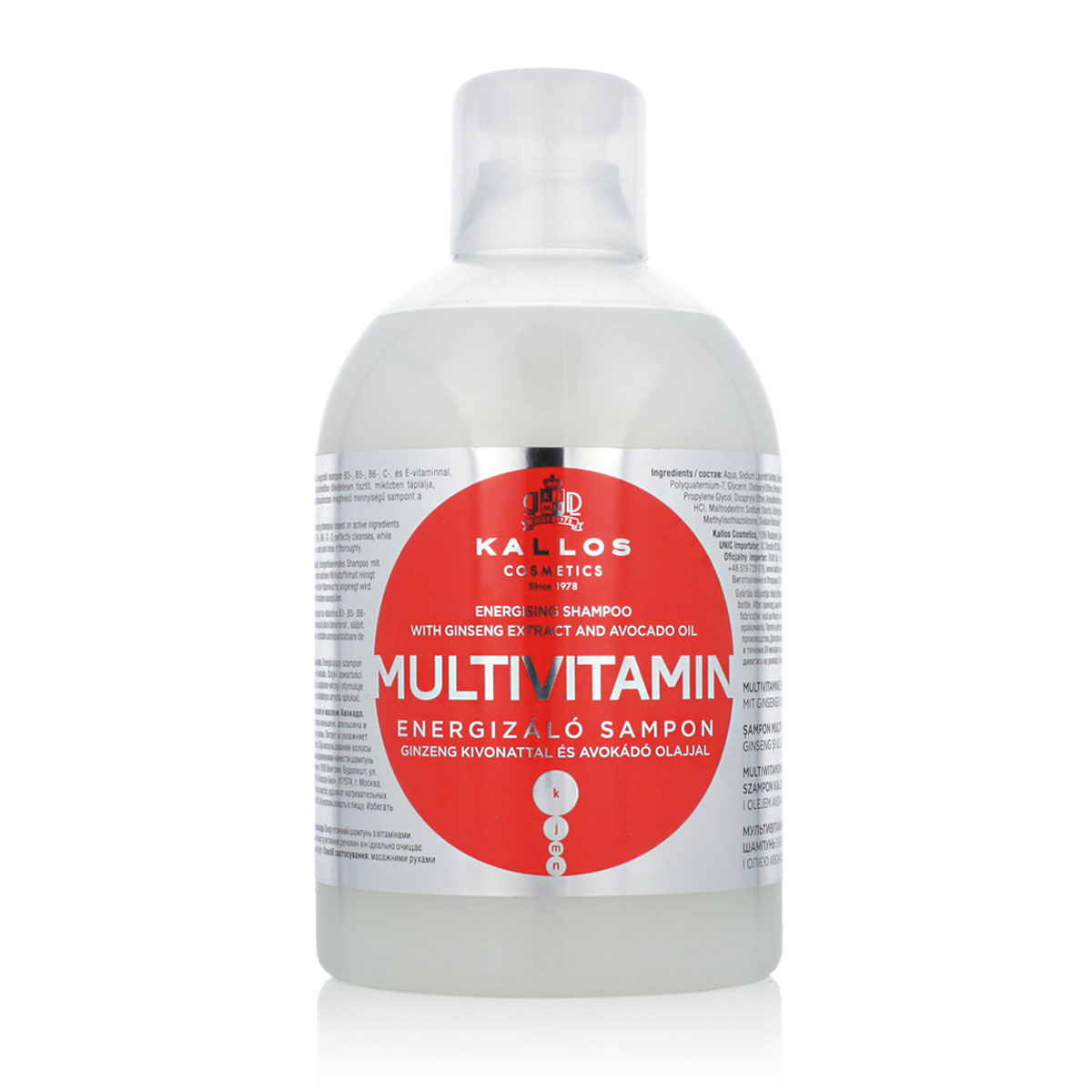 Kallos Cosmetics Multivitamin 1000ml &scaron;ampūnas