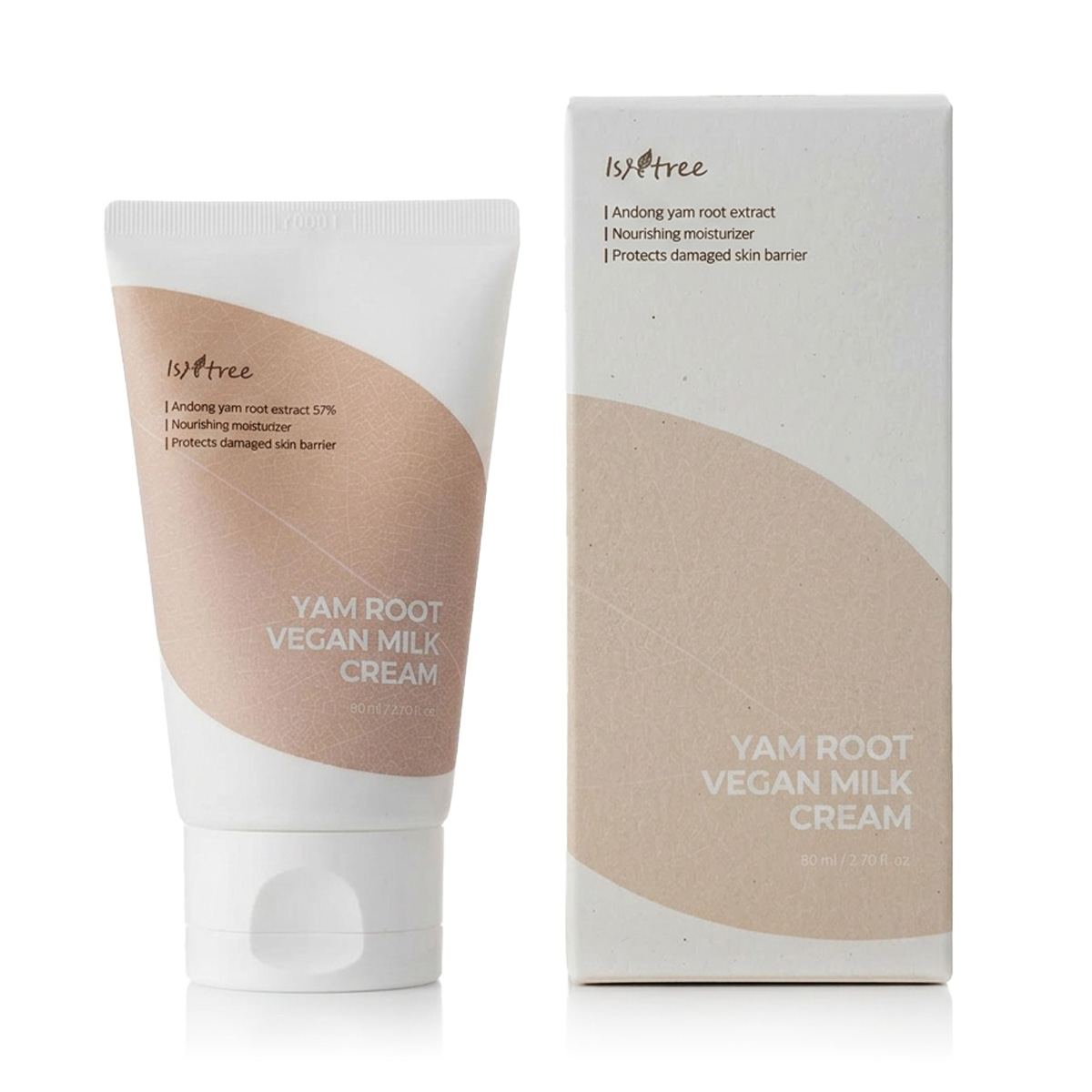 Isntree Yam Root Vegan Milk Cream Dieninis kremas Dieninis veido kremas Moterims