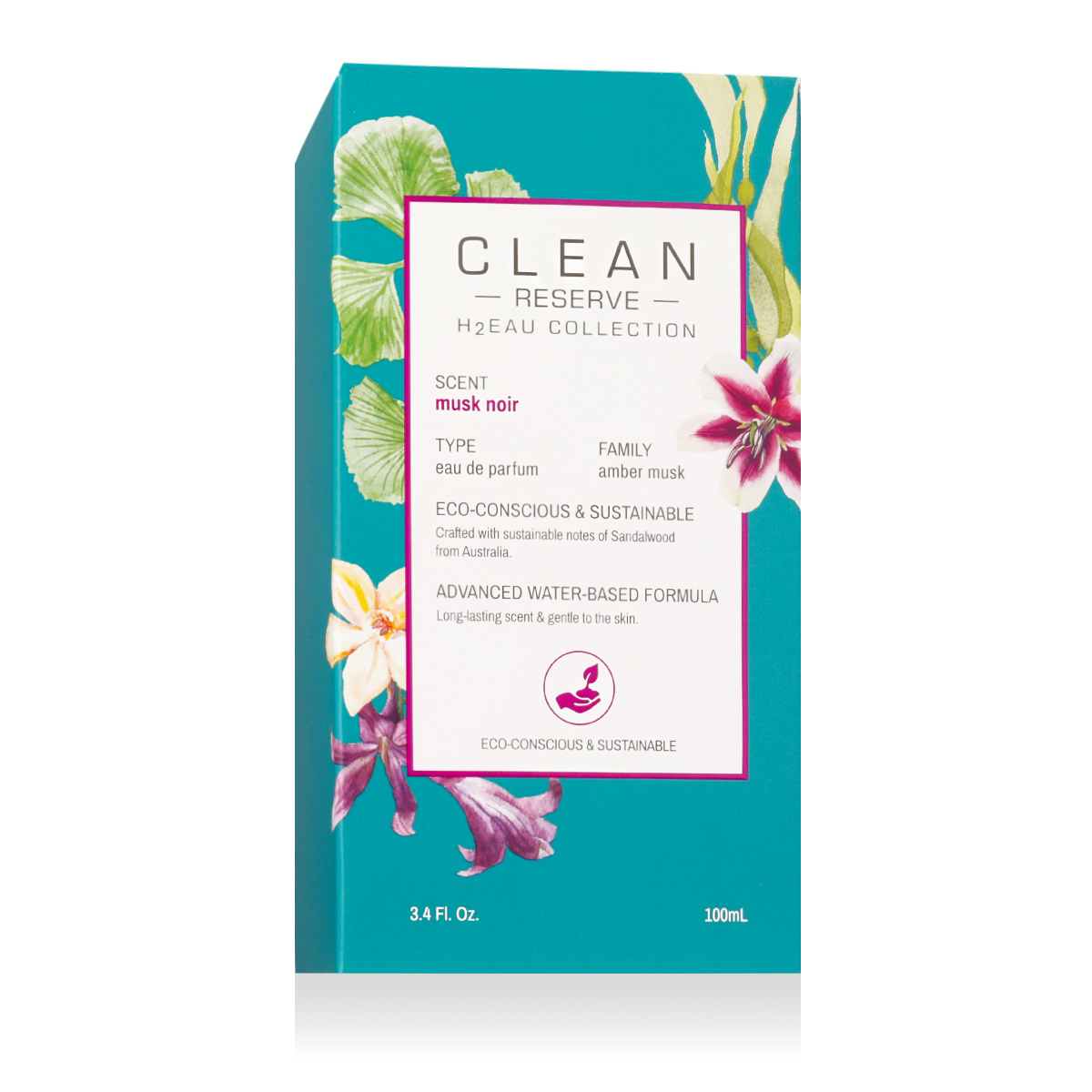 Clean H2Eau Musk Noir 100ml NI&Scaron;INIAI kvepalai Unisex EDP