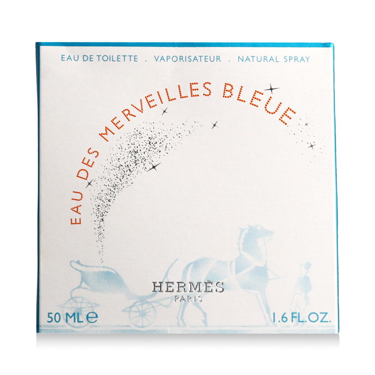 Hermes Eau des Merveilles Bleue 50ml kvepalai Moterims EDT Testeris