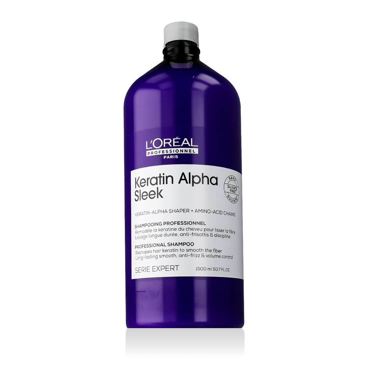 L'Or&eacute;al Professionnel Keratin Alpha Sleek 1500ml &scaron;ampūnas