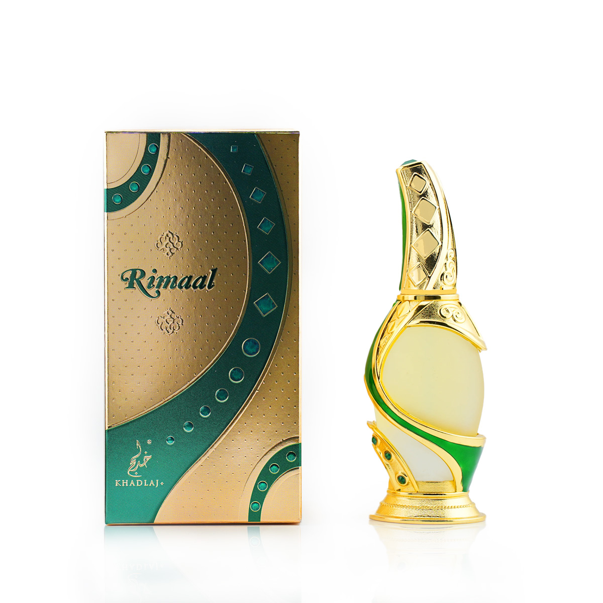 Khadlaj Rimaal Green Parfumuotas aliejus Aliejiniai kvepalai Unisex