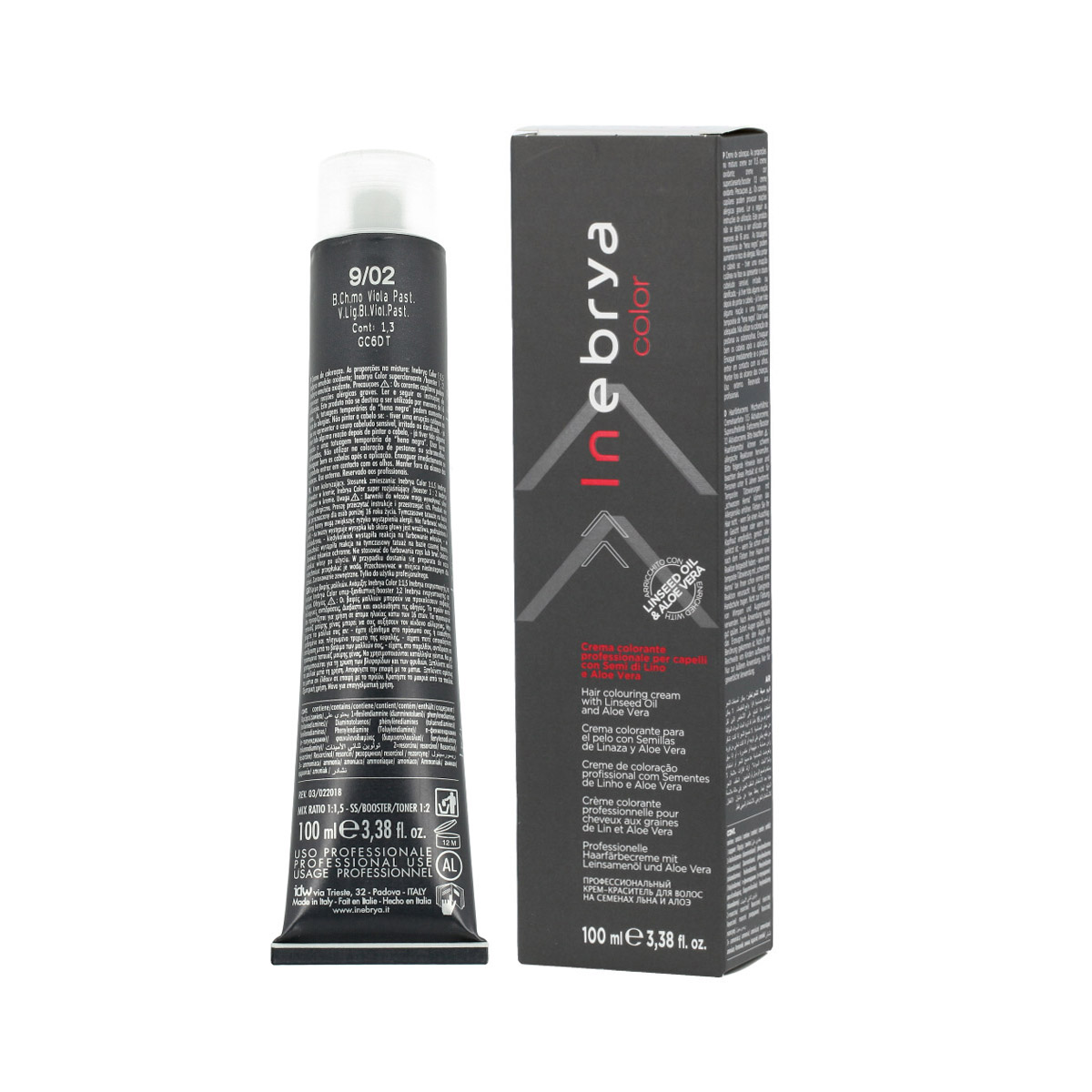 Inebrya Color 100ml plaukų dažai