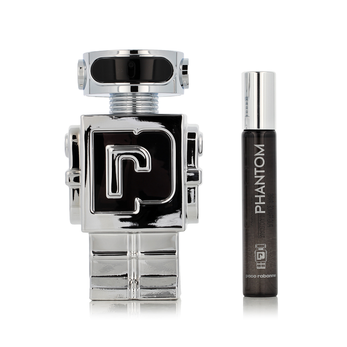 Rabanne Phantom Paco Rabanne Phantom EDT 100 ml + EDT 20 ml (man) Kvepalai Vyrams Rinkinys