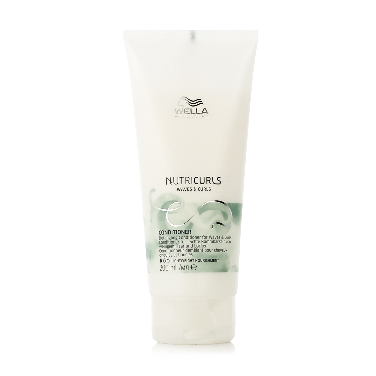 Wella professional NutriCurls Waves & Curls Detangling Conditioner Plaukų kondicionierius Priemonė garbanotiems plaukams Moterims
