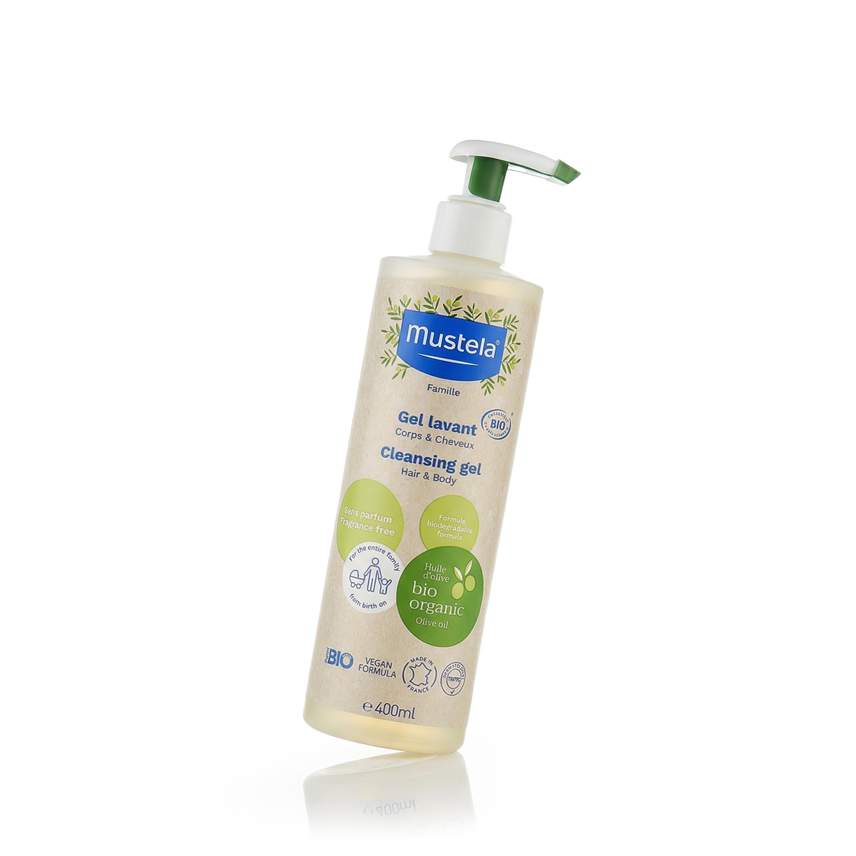 Mustela Famille 400ml veido gelis Mustela Famille 400ml veido gelis