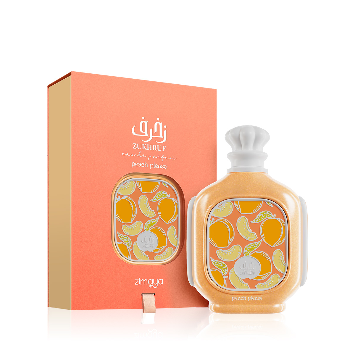 Zimaya Zukhruf Peach Please 100ml kvepalai Unisex EDP